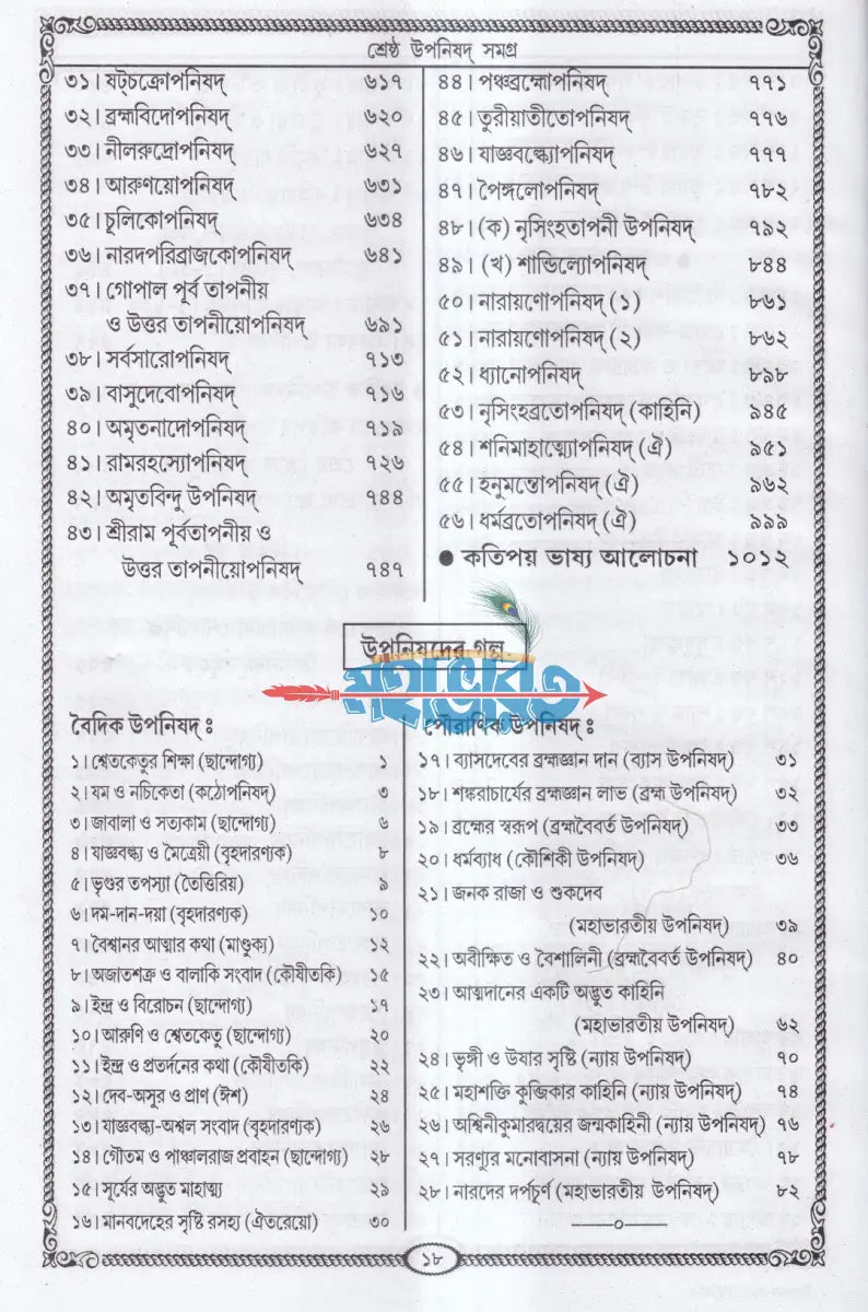 ৫৬ টি একত্রে উপনিষদ্ সমগ্র Hindu Religious Books