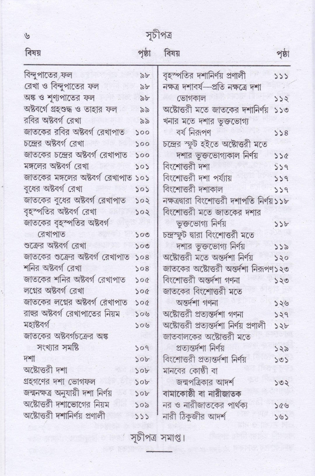 সহজ কোষ্ঠী বিচার ও লিখন প্রণালী