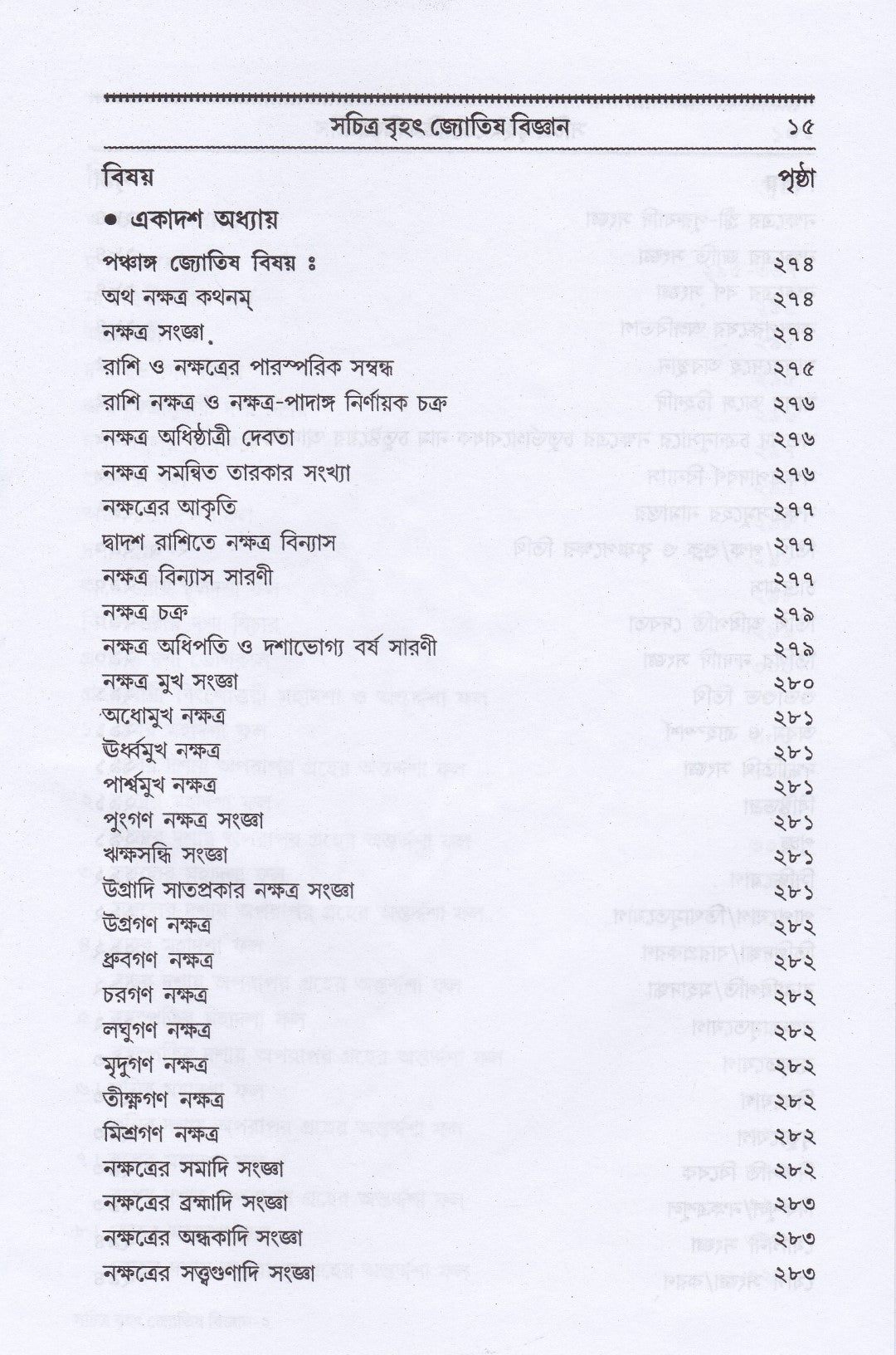 বৃহৎ ফলিত জ্যোতিষ বিজ্ঞান কোষ্ঠী বিচার পদ্ধতি