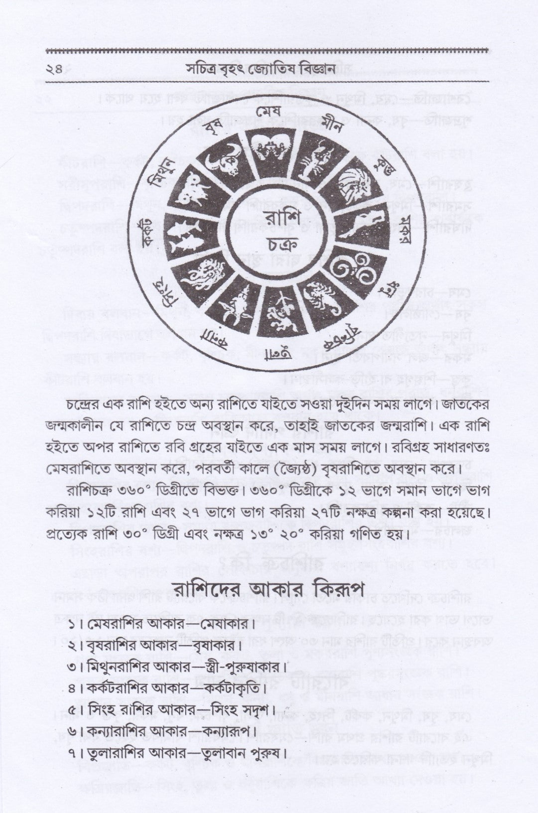 বৃহৎ ফলিত জ্যোতিষ বিজ্ঞান কোষ্ঠী বিচার পদ্ধতি