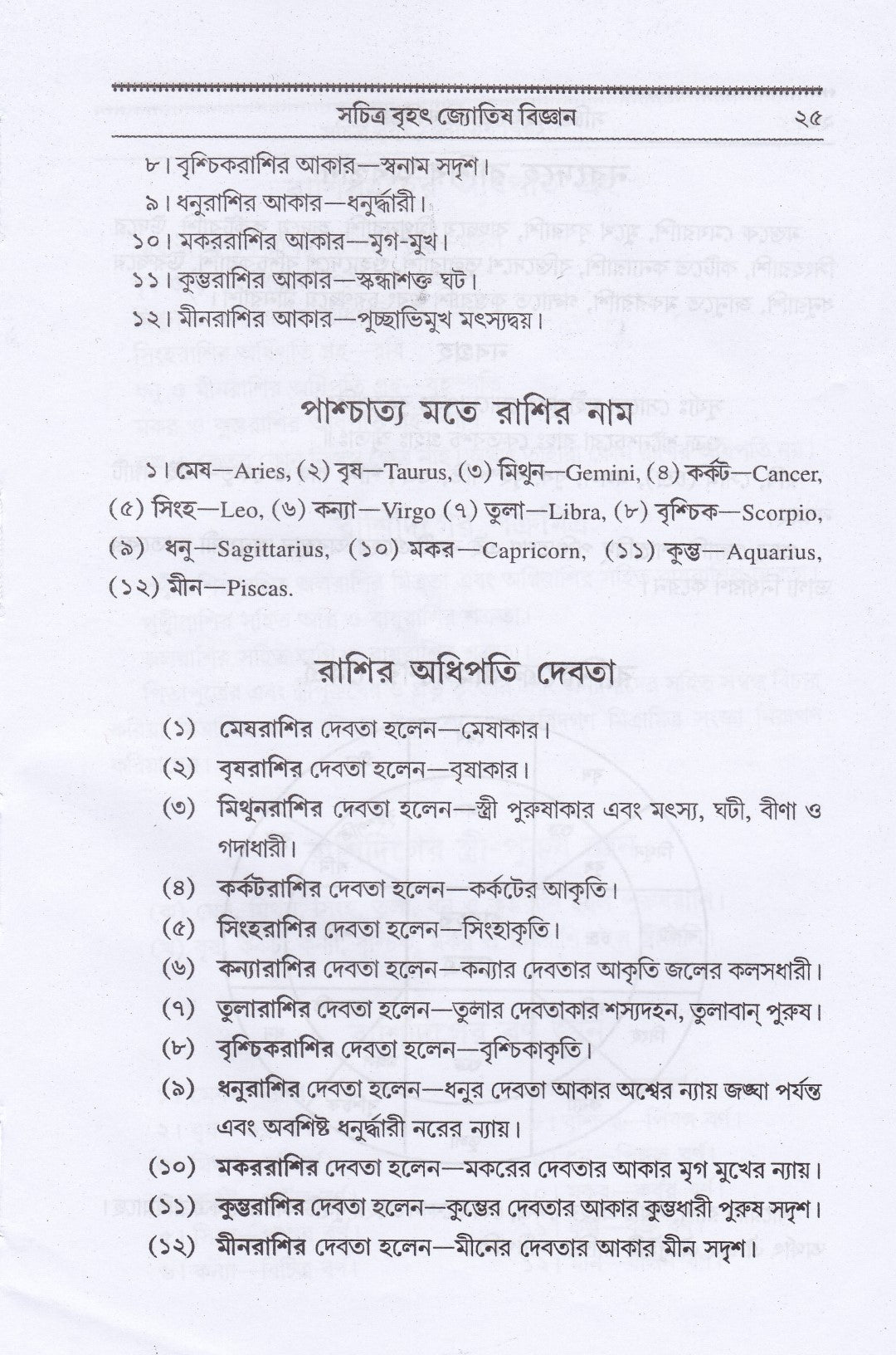 বৃহৎ ফলিত জ্যোতিষ বিজ্ঞান কোষ্ঠী বিচার পদ্ধতি
