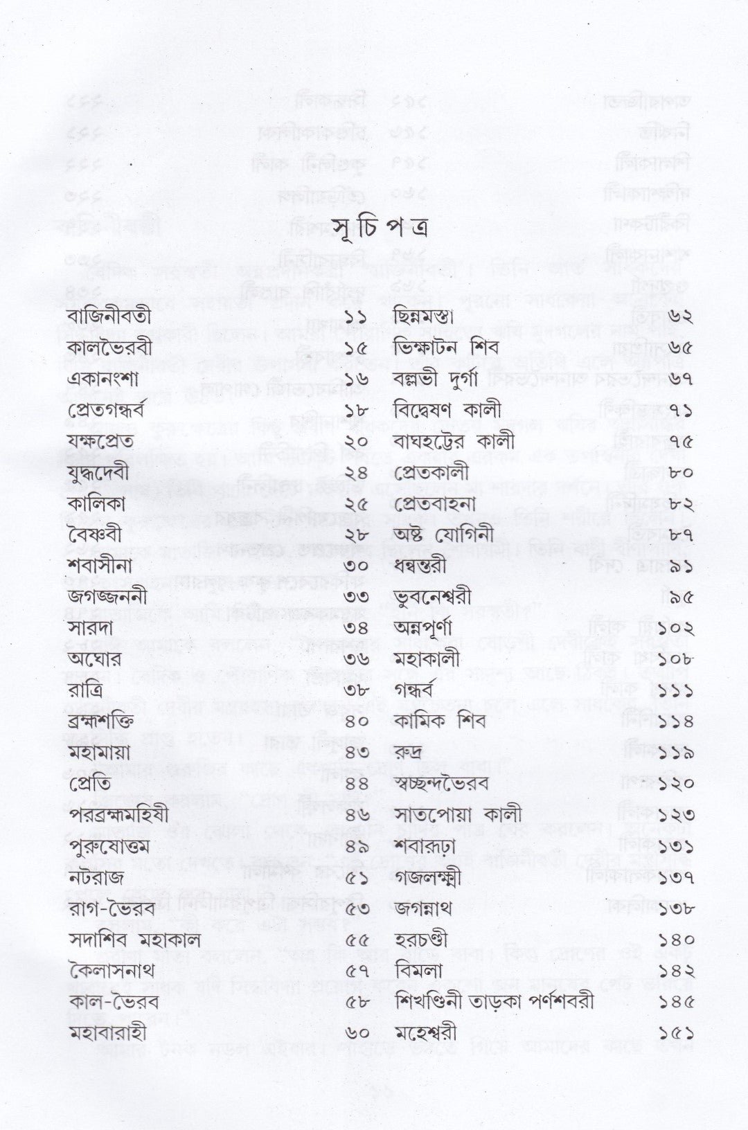 তন্ত্রের দেবদেবী