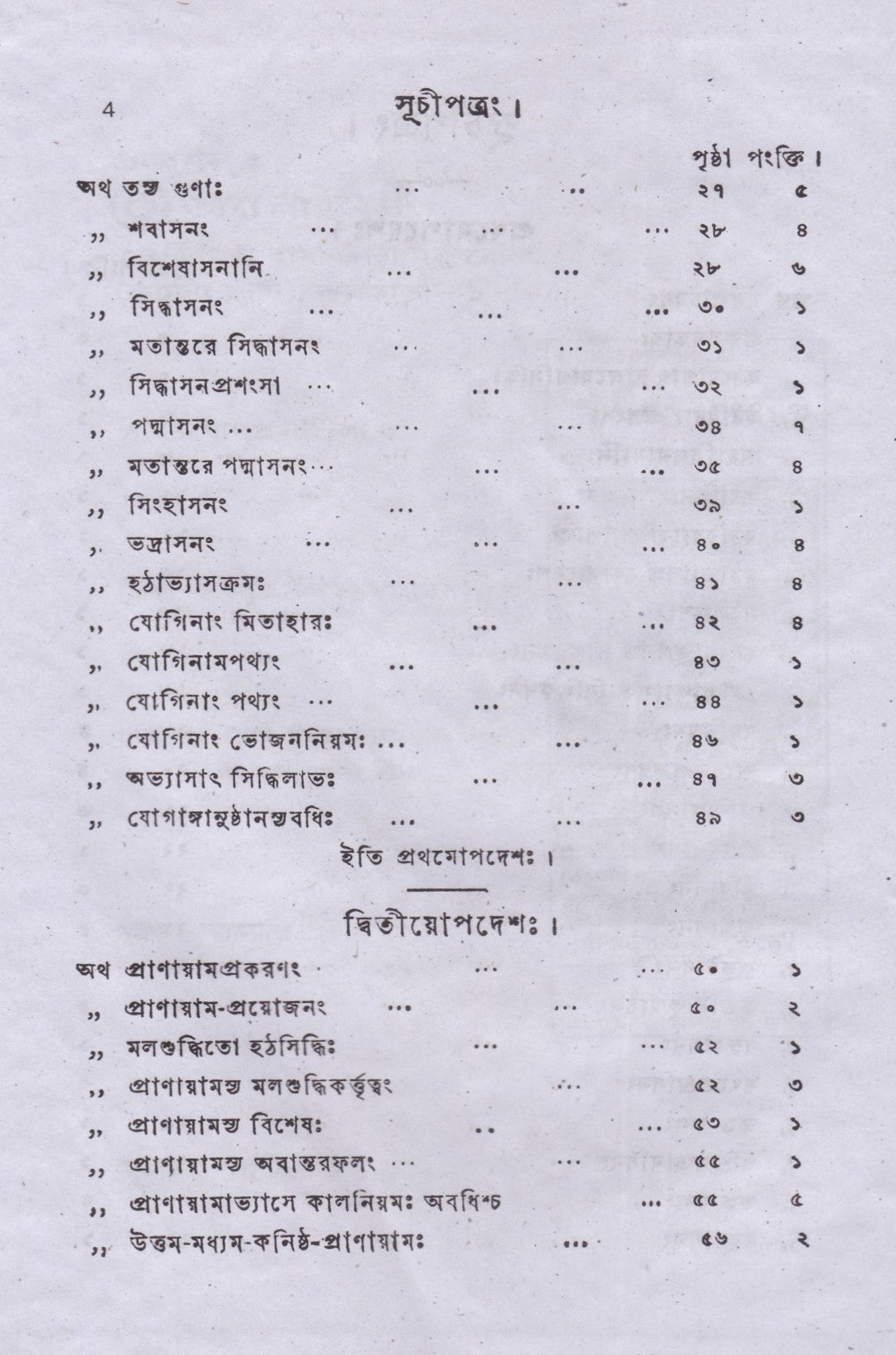 হঠযোগপ্রদীপিকা