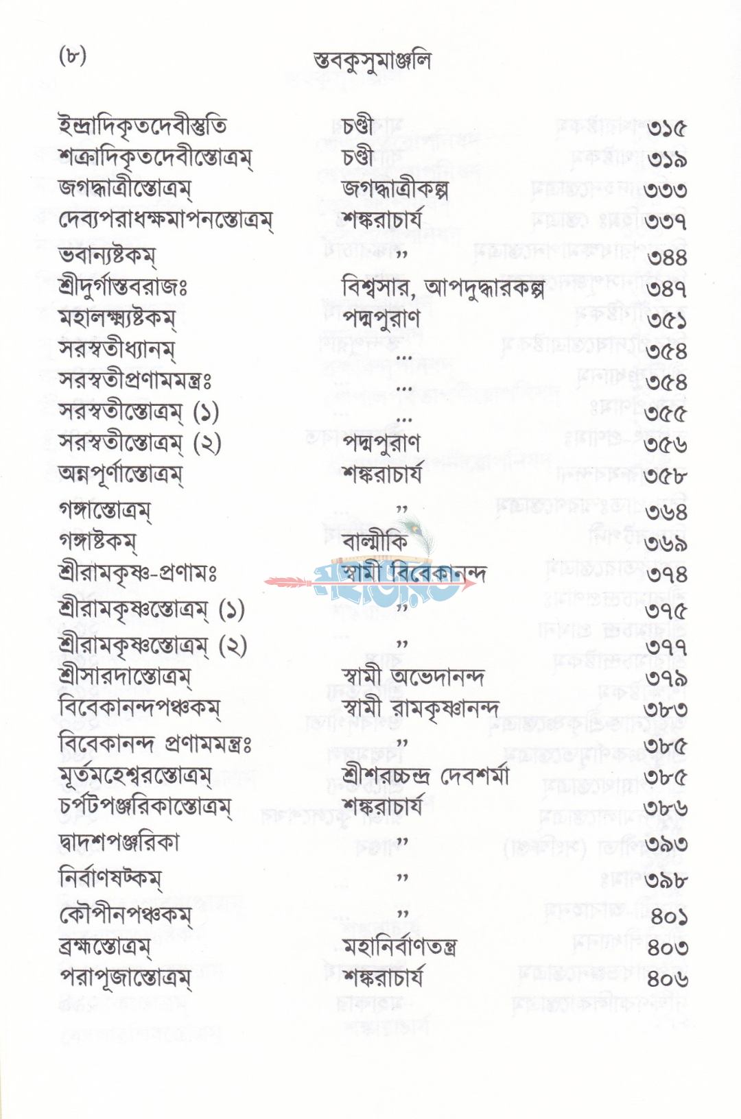 স্তবকুসুমাঞ্জলি