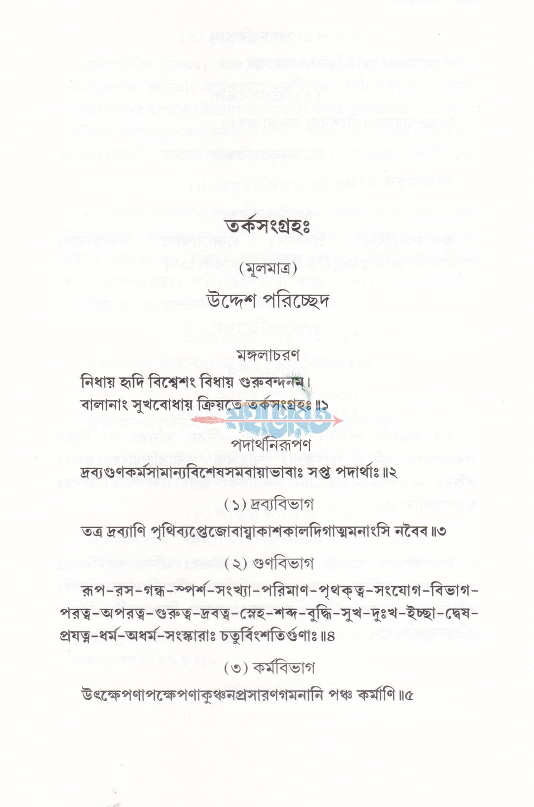 তর্কসংগ্রহঃ
