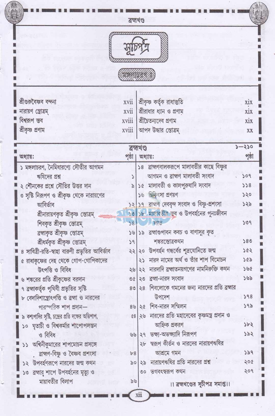 ব্রহ্মবৈবর্ত্তপুরাণ্