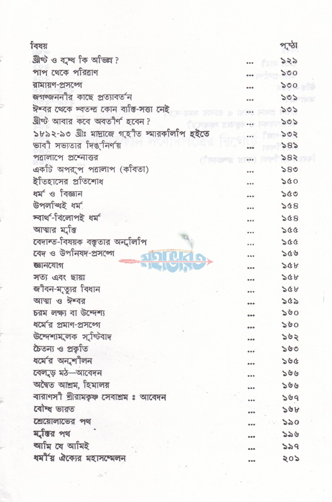 স্বামী বিবেকানন্দের বাণী ও রচনা