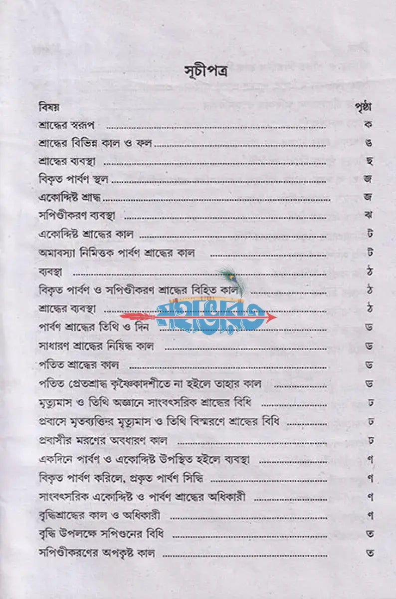 আদর্শ শ্রাদ্ধকাণ্ড পদ্ধতি Hindu Religious Books