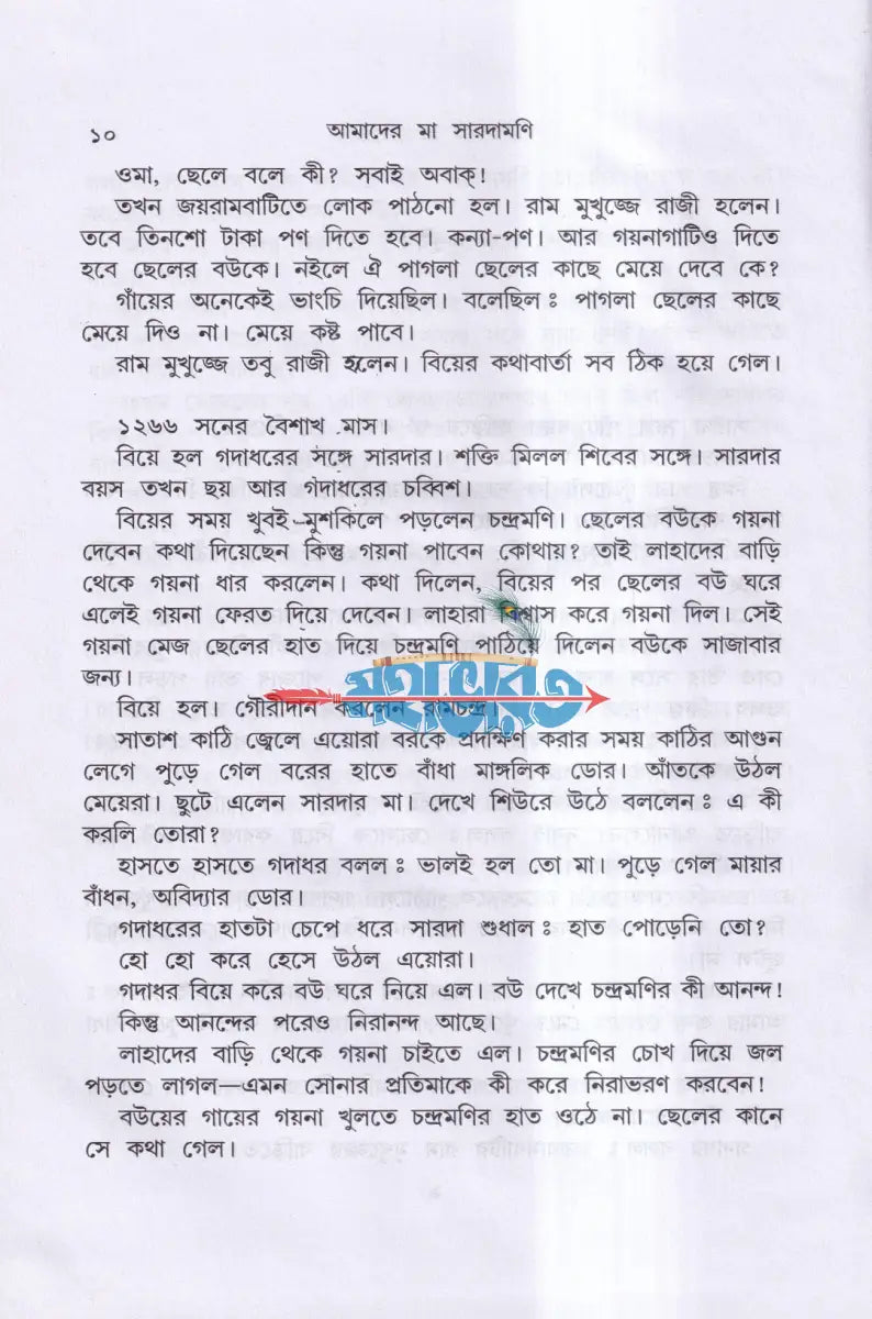 আমাদের মা সারদামণি Hindu Religious Books