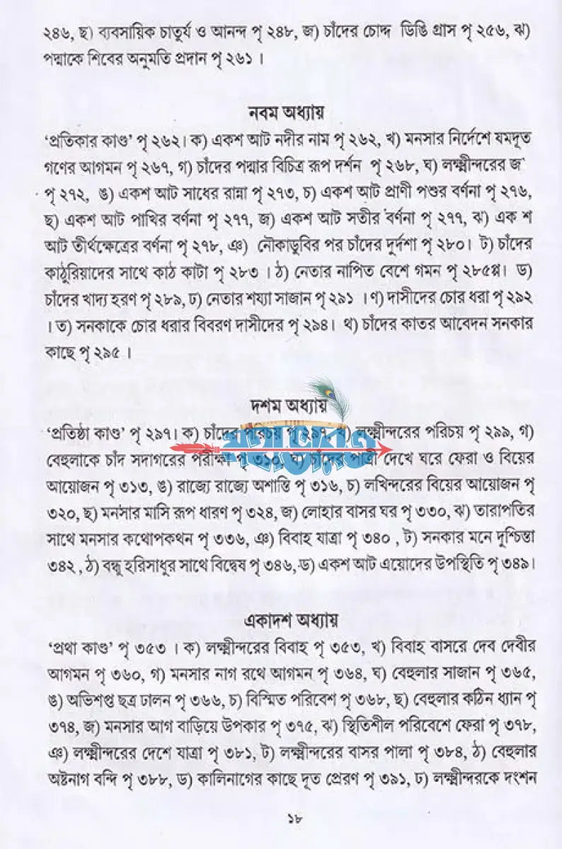 অমৃতমনসামঙ্গল Hindu Religious Books