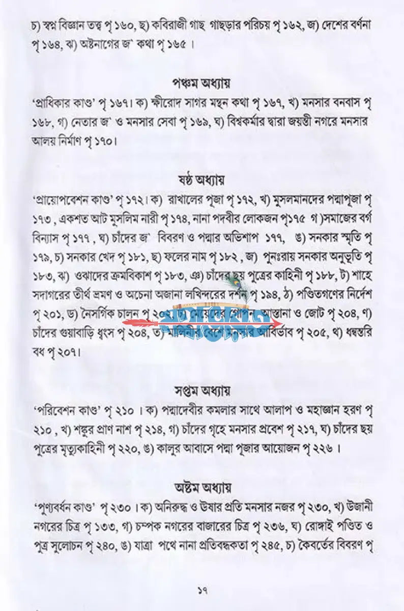অমৃতমনসামঙ্গল Hindu Religious Books