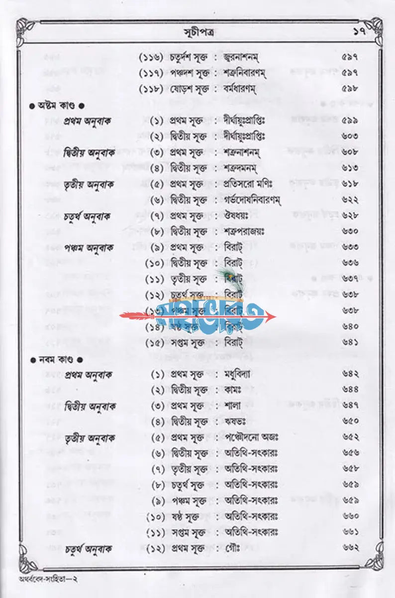 অথর্ববেদ সংহিতা Hindu Religious Books