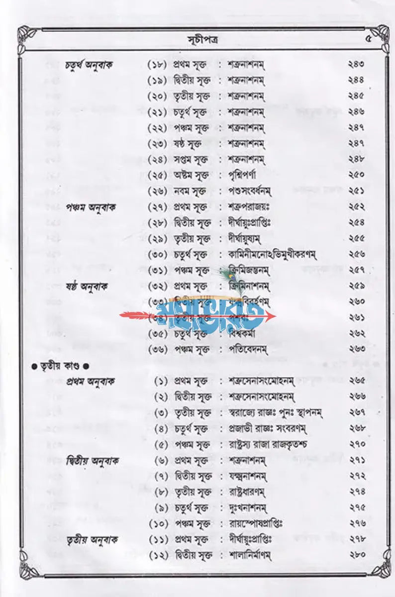 অথর্ববেদ সংহিতা Hindu Religious Books