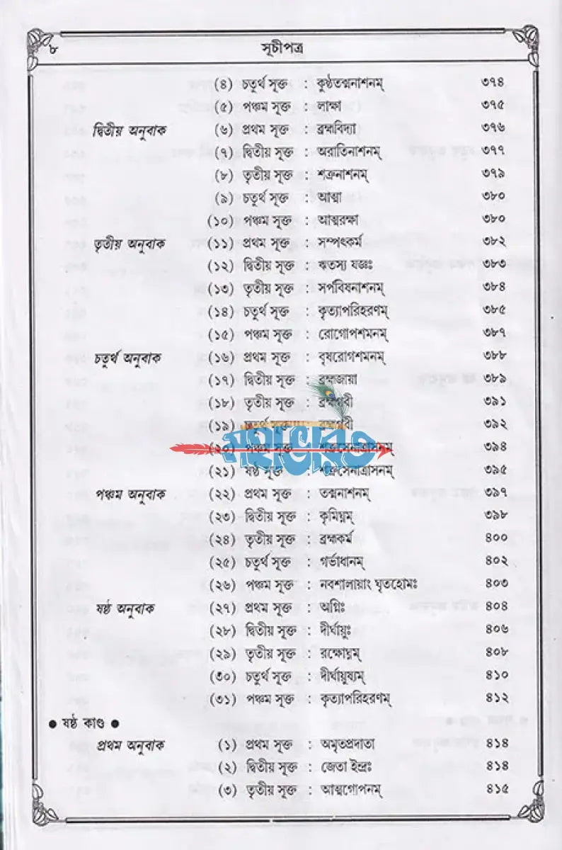 অথর্ববেদ সংহিতা Hindu Religious Books