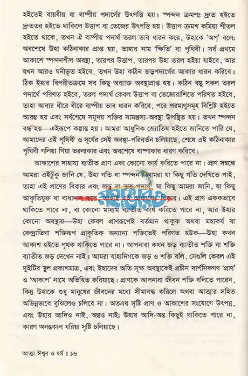 আত্মা ঈশ্বর ও ধর্ম Hindu Religious Books