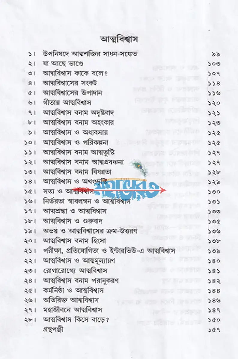 আত্মশ্রদ্ধা ও আত্মবিশ্বাস Hindu Religious Books