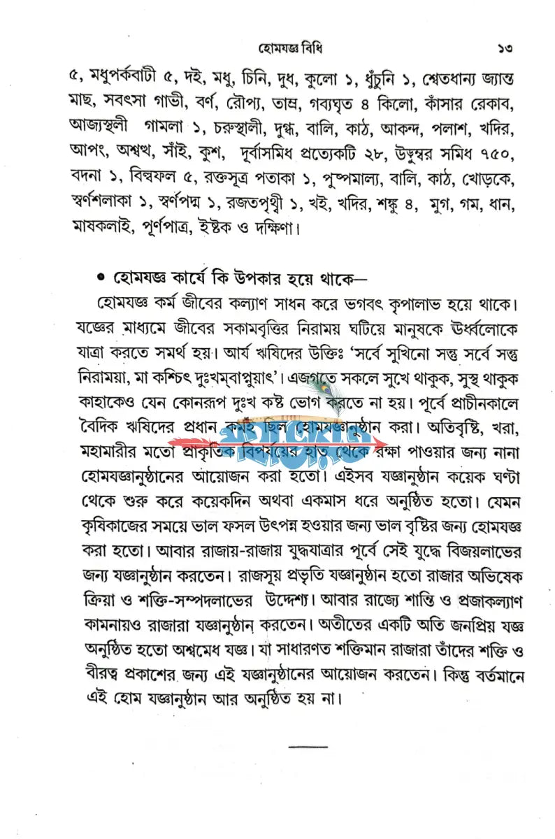 বৈদিক হোমযজ্ঞ ও তান্ত্রিক হোমযজ্ঞ হোমযজ্ঞ বিধি Hindu Religious Books