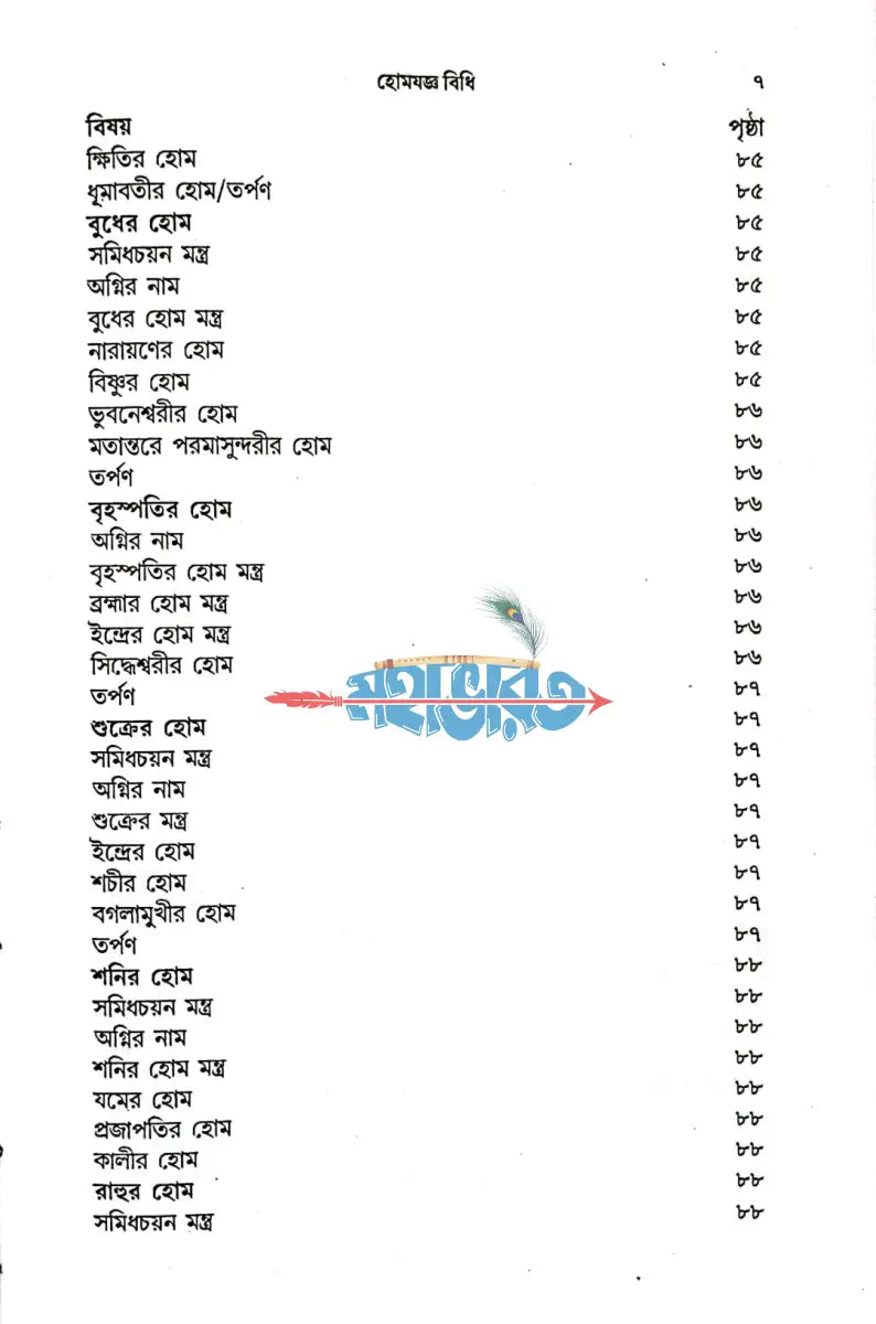 বৈদিক হোমযজ্ঞ ও তান্ত্রিক হোমযজ্ঞ হোমযজ্ঞ বিধি Hindu Religious Books
