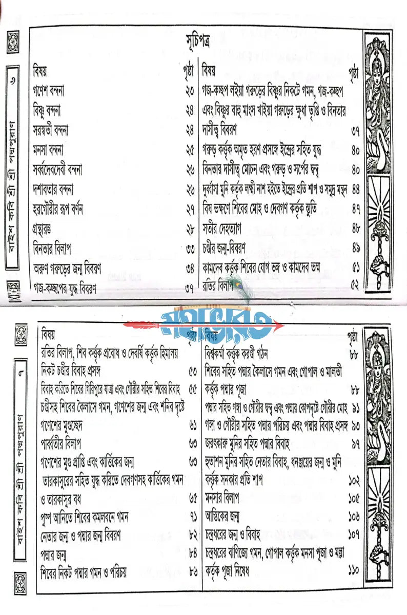 বাইশকবি শ্রীশ্রীপদ্মাপুরাণ বাংলাদেশী ছাপা Hindu Religious Books