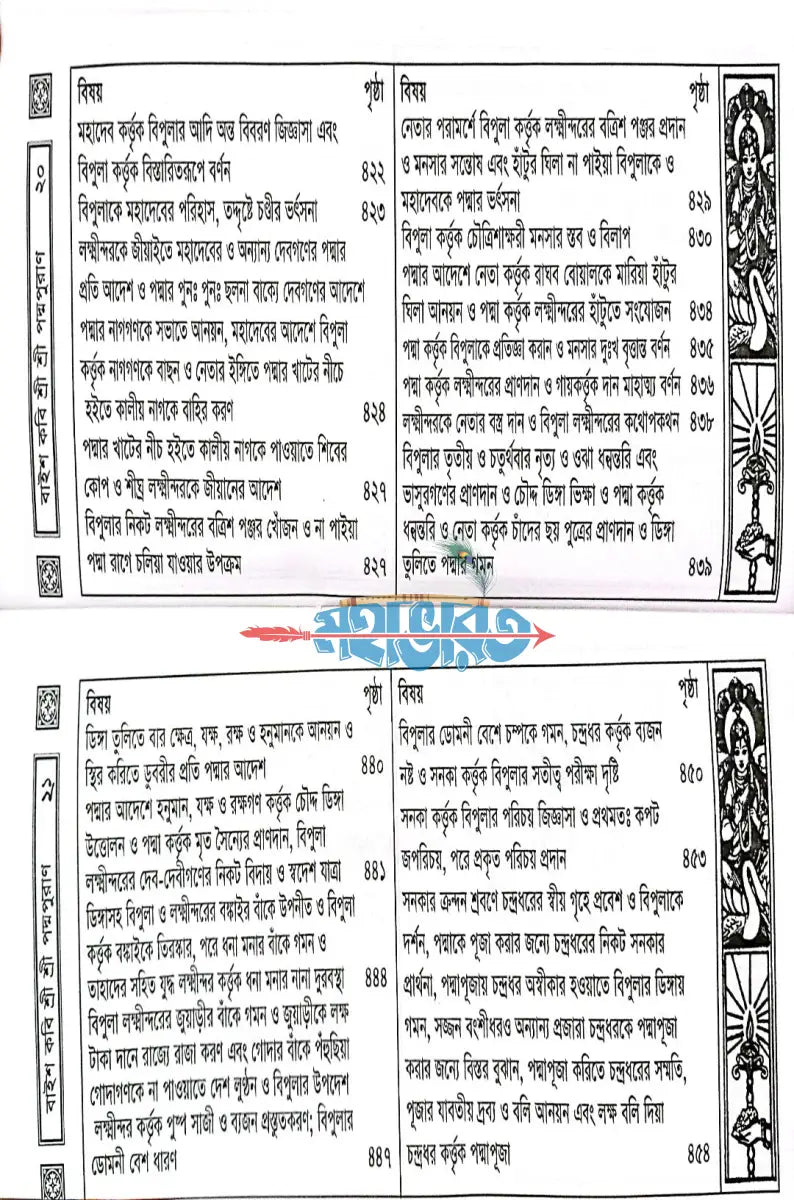 বাইশকবি শ্রীশ্রীপদ্মাপুরাণ বাংলাদেশী ছাপা Hindu Religious Books