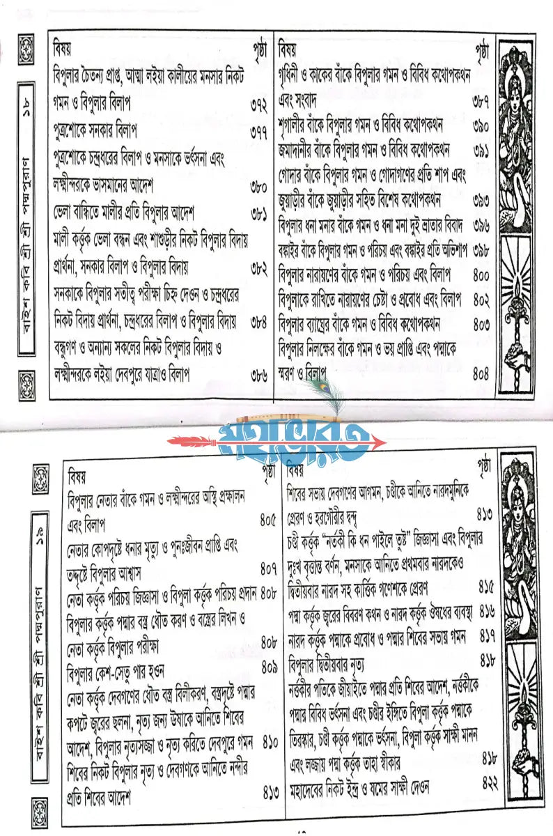 বাইশকবি শ্রীশ্রীপদ্মাপুরাণ বাংলাদেশী ছাপা Hindu Religious Books