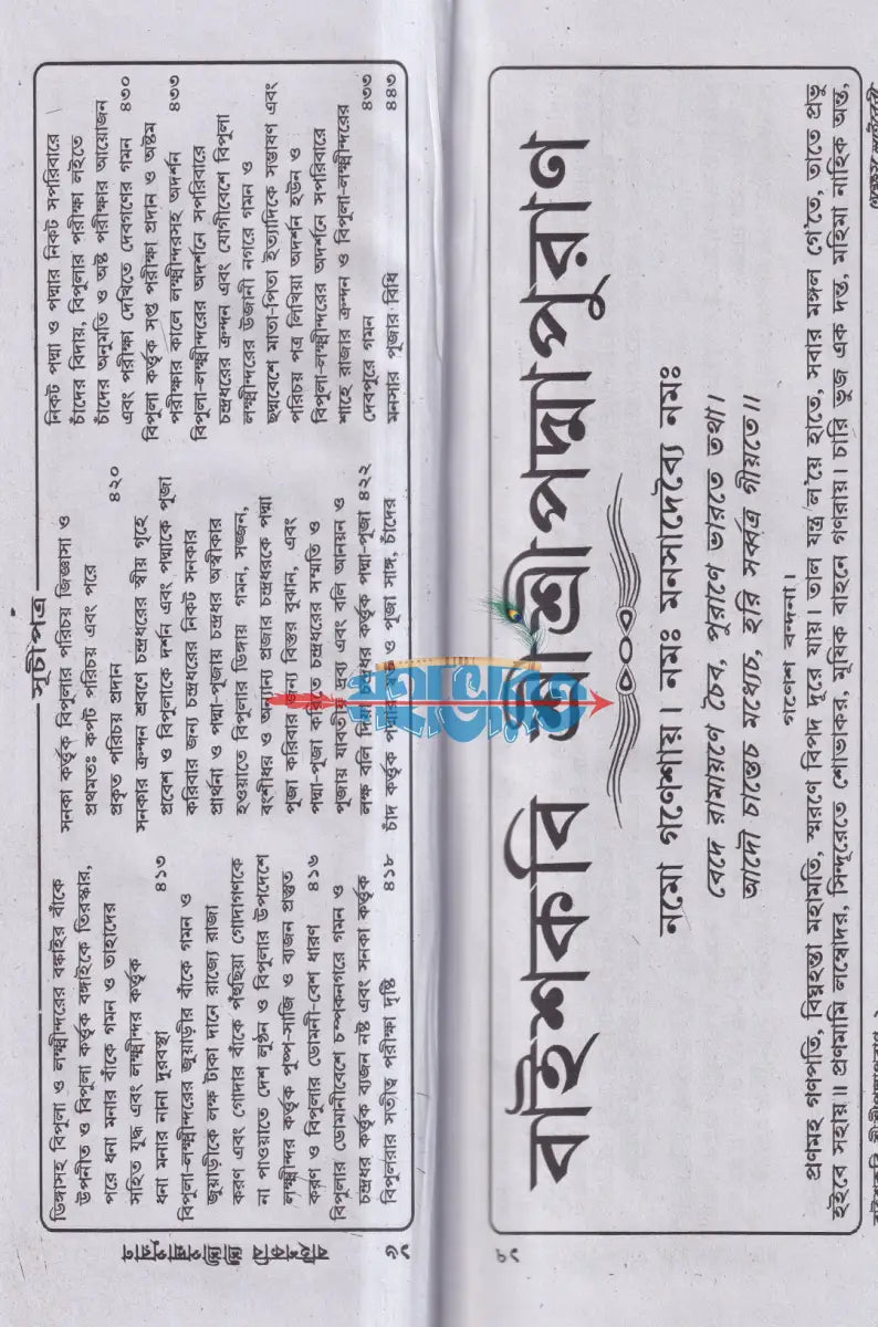 বাইশকবি শ্রীশ্রীপদ্মাপুরাণ Hindu Religious Books