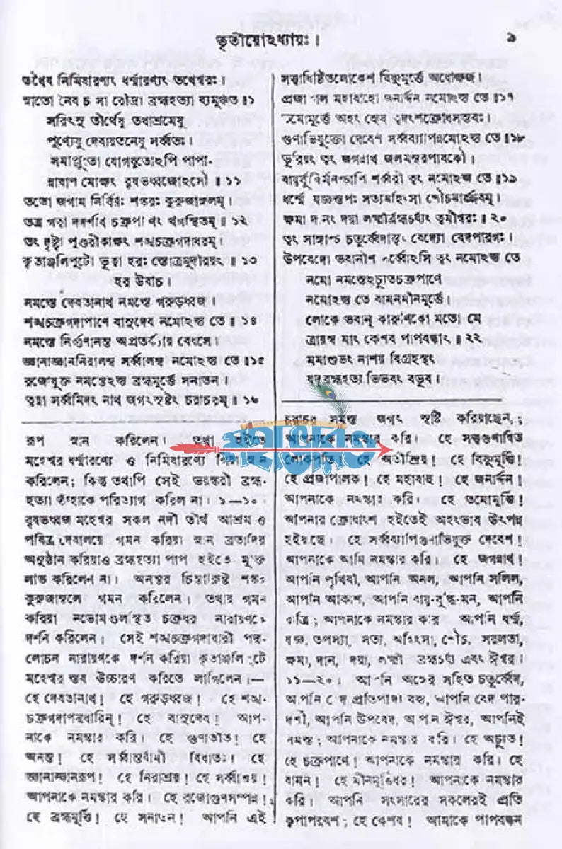 বামনপুরাণ (মূল সংস্কৃত ও বঙ্গানুবাদ সমেত) Hindu Religious Books