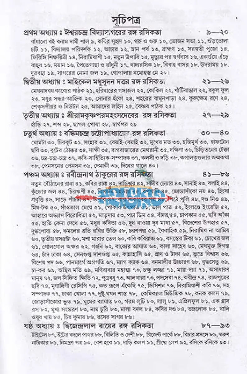 বঙ্গ মনীষীদের রঙ্গ রসিকতা Hindu Religious Books