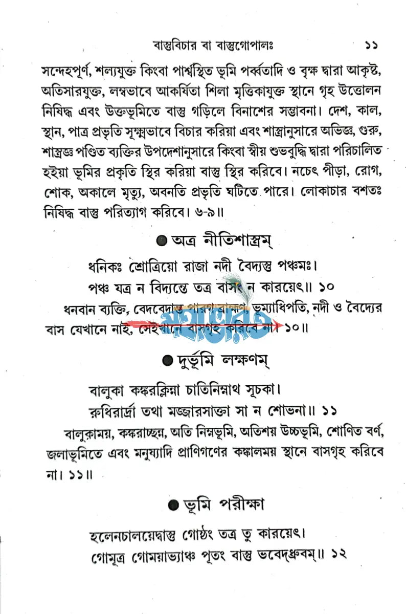 বাস্তু বিচার Hindu Religious Books