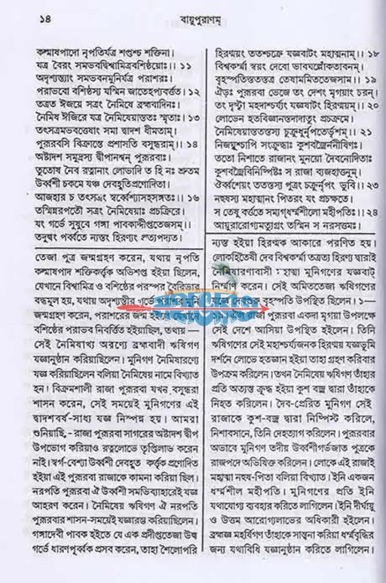 বায়ুপুরাণম্ (মূল সংস্কৃত ও বঙ্গানুবাদ সমেত) Hindu Religious Books