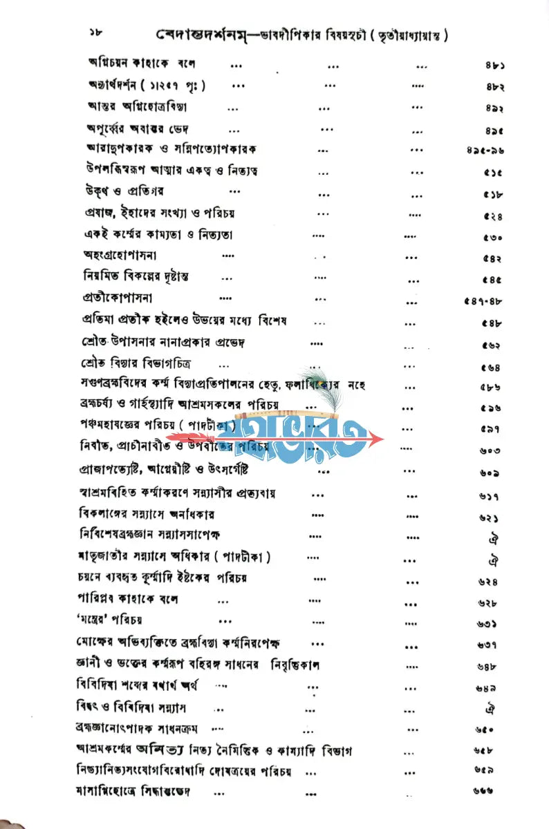 বেদান্তদর্শনম্ ১ ৪ খণ্ড Hindu Religious Books