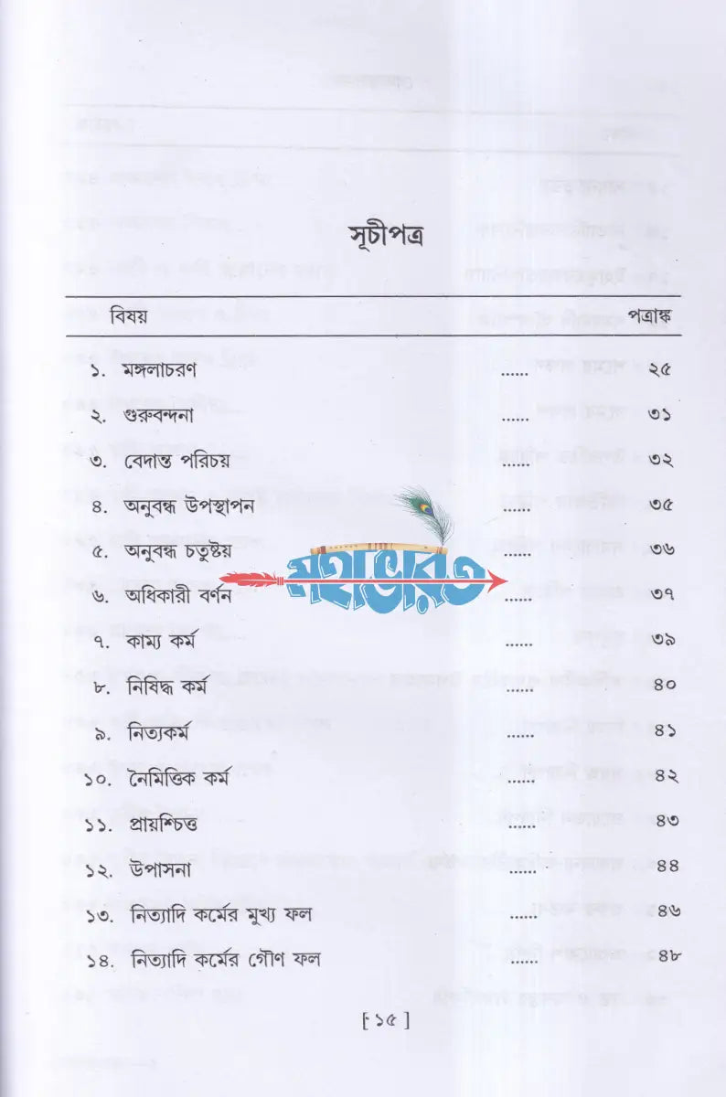 বেদান্তসারঃ Hindu Religious Books
