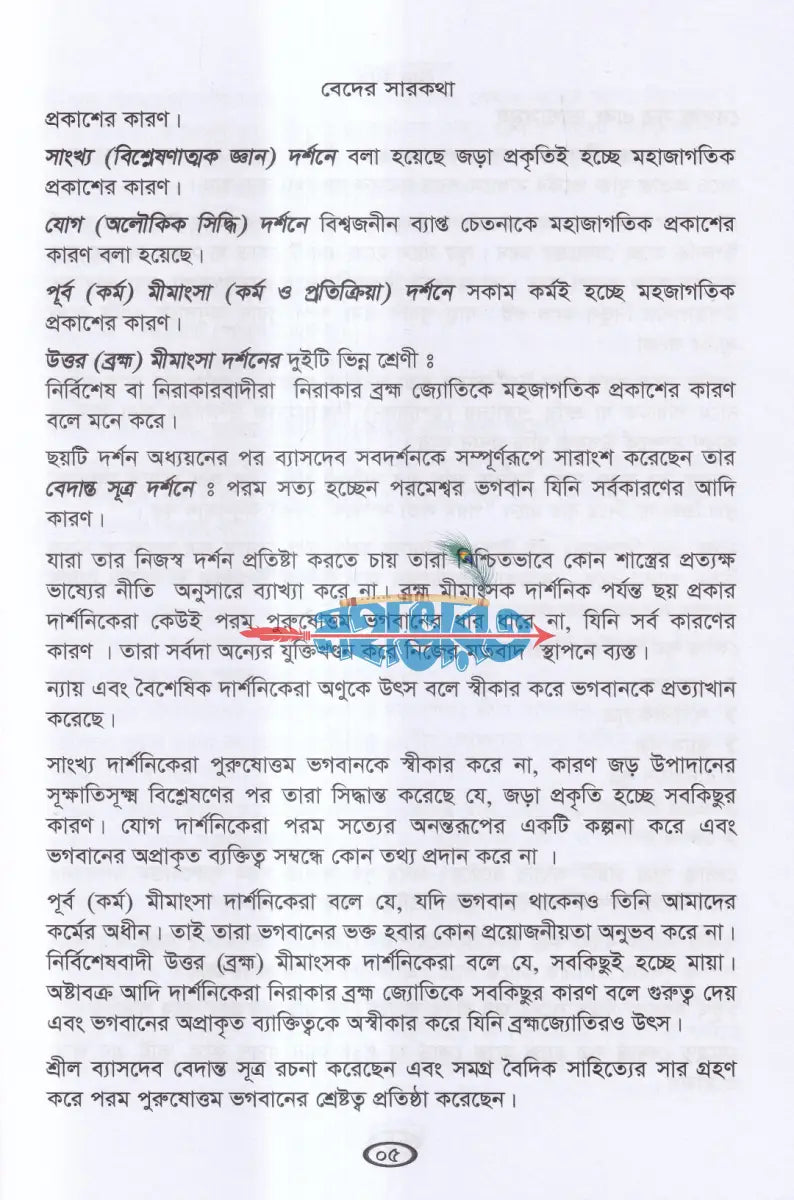 বেদের সারকথা Hindu Religious Books