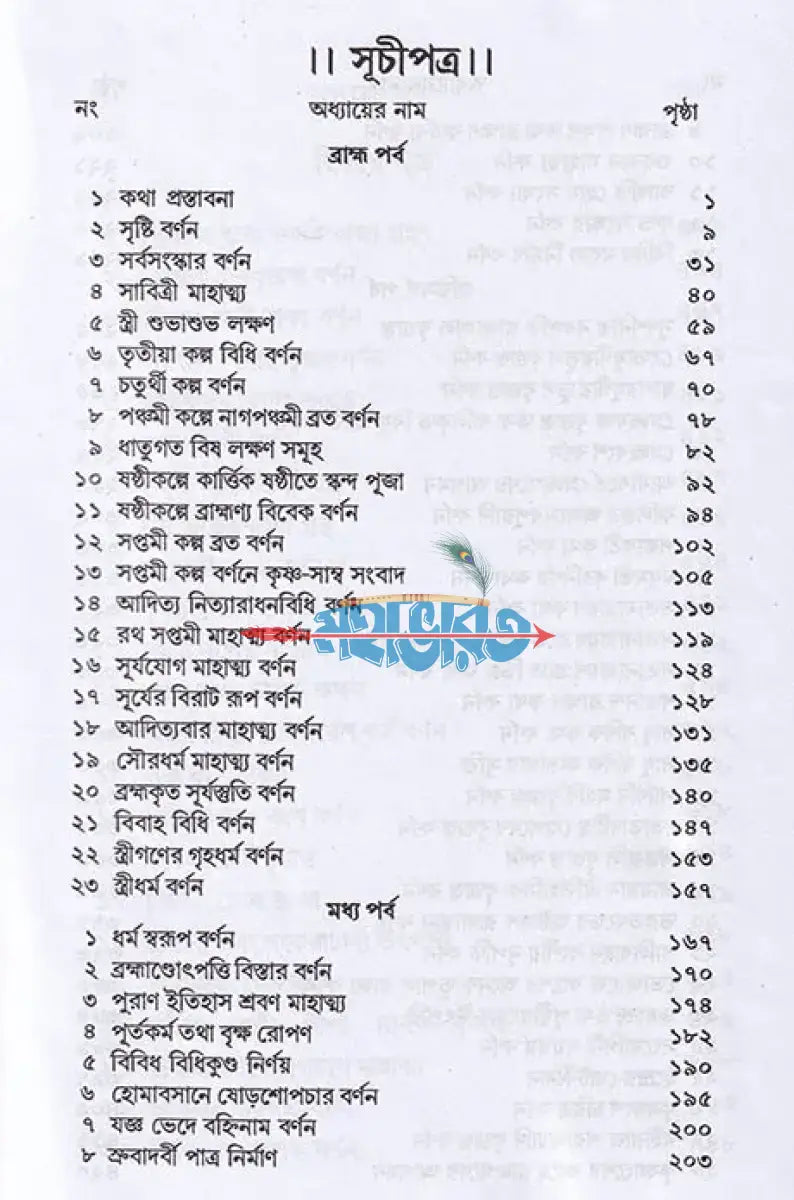 ভবিষ্যপুরাণম্ ১ম ও ২য় খণ্ড একত্রে Hindu Religious Books