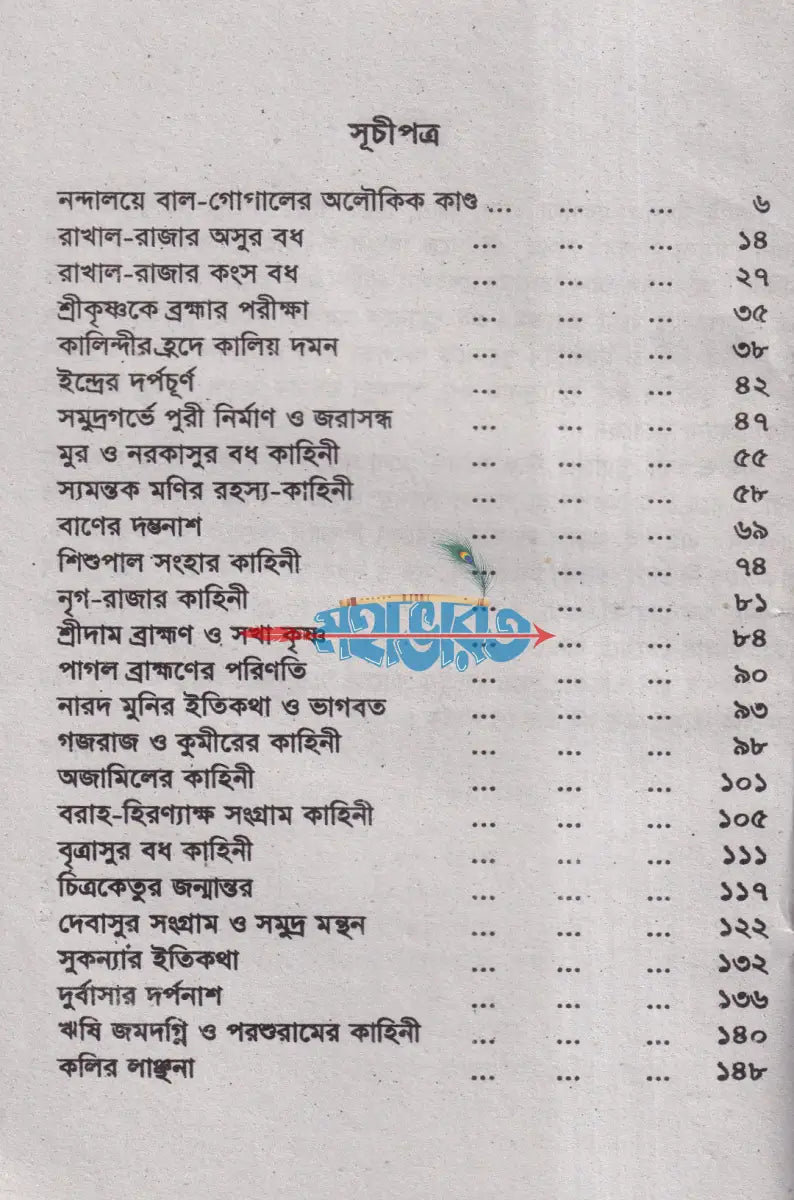 ভাগবত পুরাণের গল্প Hindu Religious Books