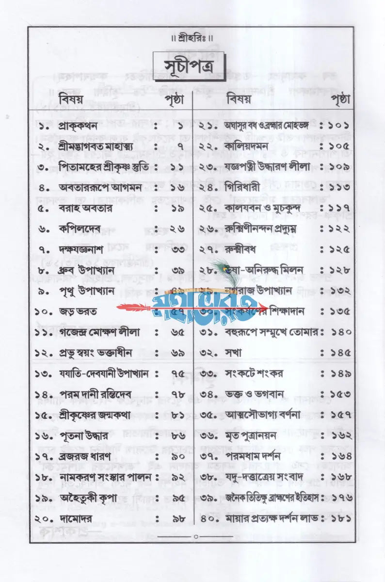 ভাগবতের মাণিমুক্তো Hindu Religious Books