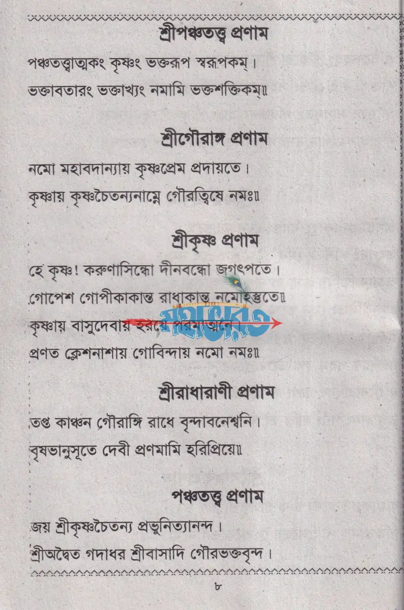 ভজন কীর্ত্তন (শ্রীকৃষ্ণের অষ্টোত্তর শতনাম) Hindu Religious Books