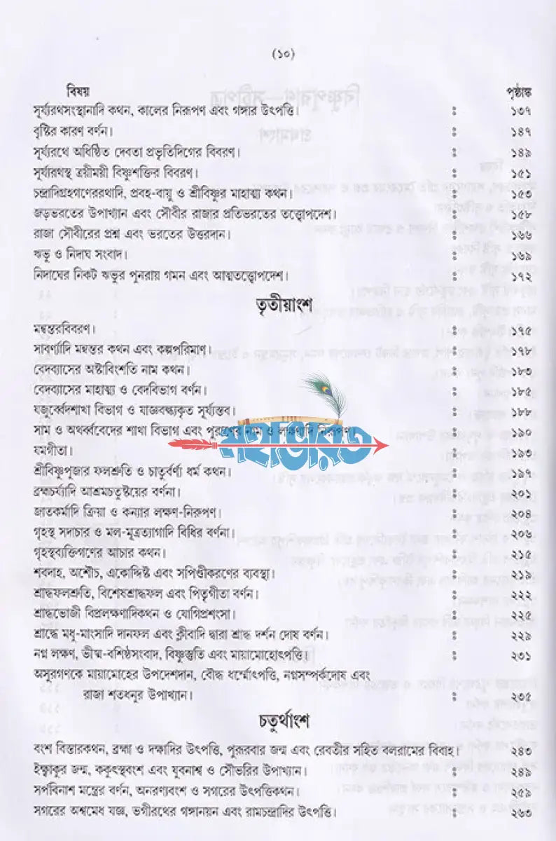 বিষ্ণুপুরাণম্ (মূল সংস্কৃত পাঠান্তর ও বঙ্গানুবাদ সমেত) Hindu Religious Books