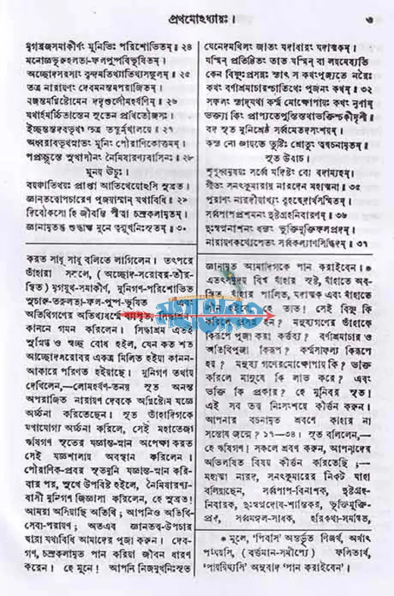 বৃহন্নারদীয়পুরাণম্ (মূল ও বঙ্গানুবাদসমেত) Hindu Religious Books