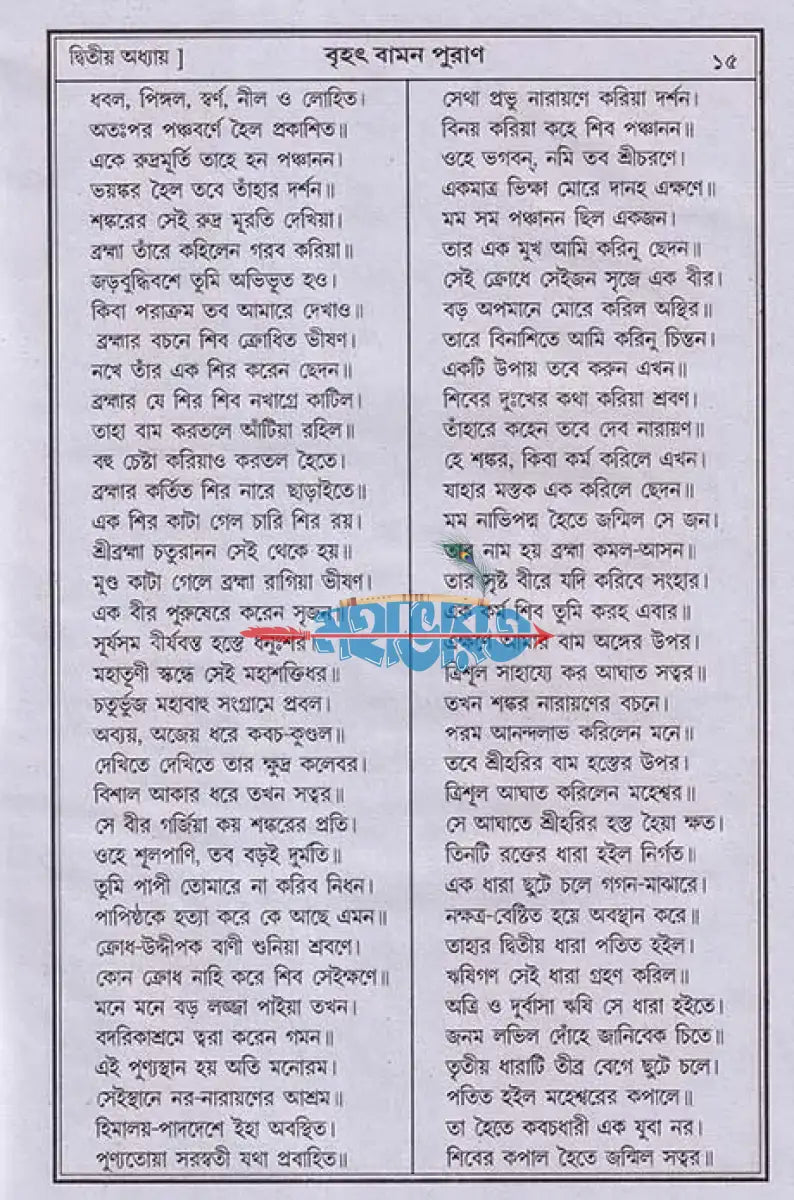 বৃহৎ আদি বামন পুরাণ Hindu Religious Books