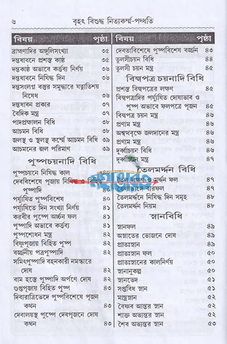 বৃহৎ বিশুদ্ধ নিত্যকর্ম্ম পদ্ধতি Hindu Religious Books