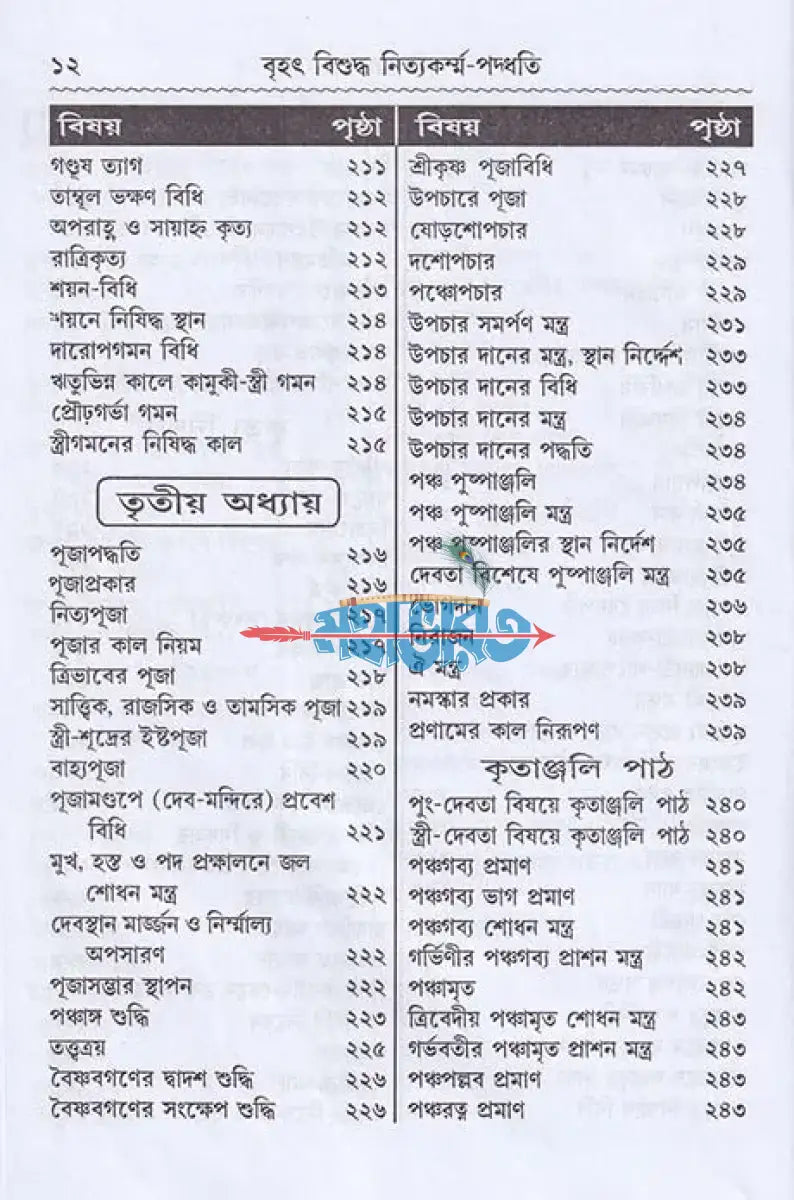 বৃহৎ বিশুদ্ধ নিত্যকর্ম্ম পদ্ধতি Hindu Religious Books