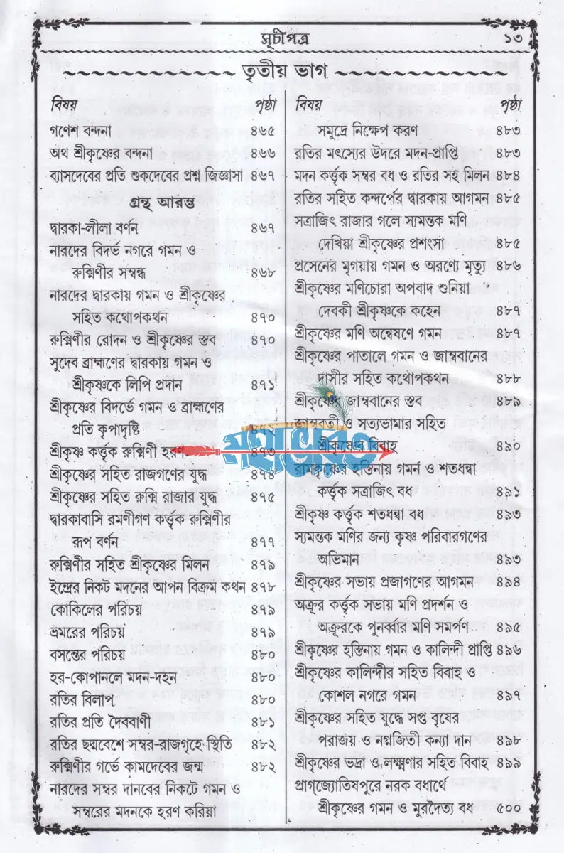 বৃহৎ বিশুদ্ধ প্রভাস খণ্ড (প্রথম দ্বিতীয় ও তৃতীয়ভাগ একত্রে) Hindu Religious Books