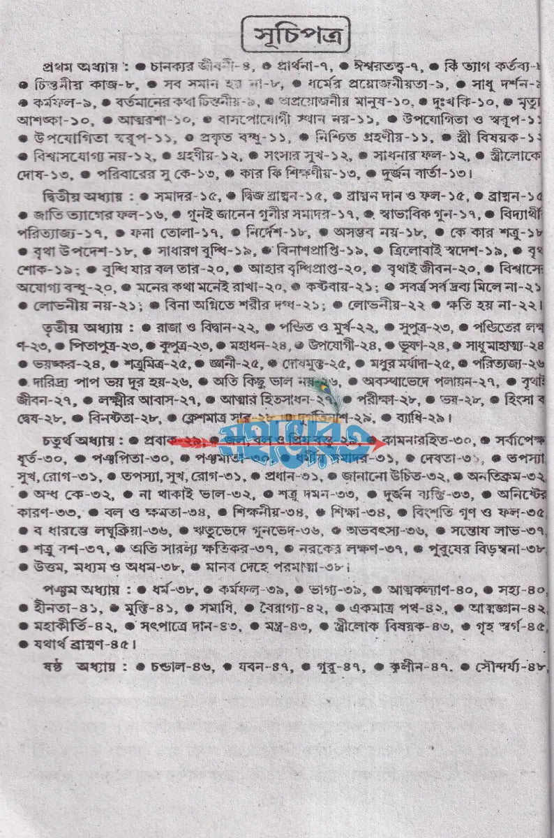 বৃহৎ চাণক্য শ্লোক Hindu Religious Books