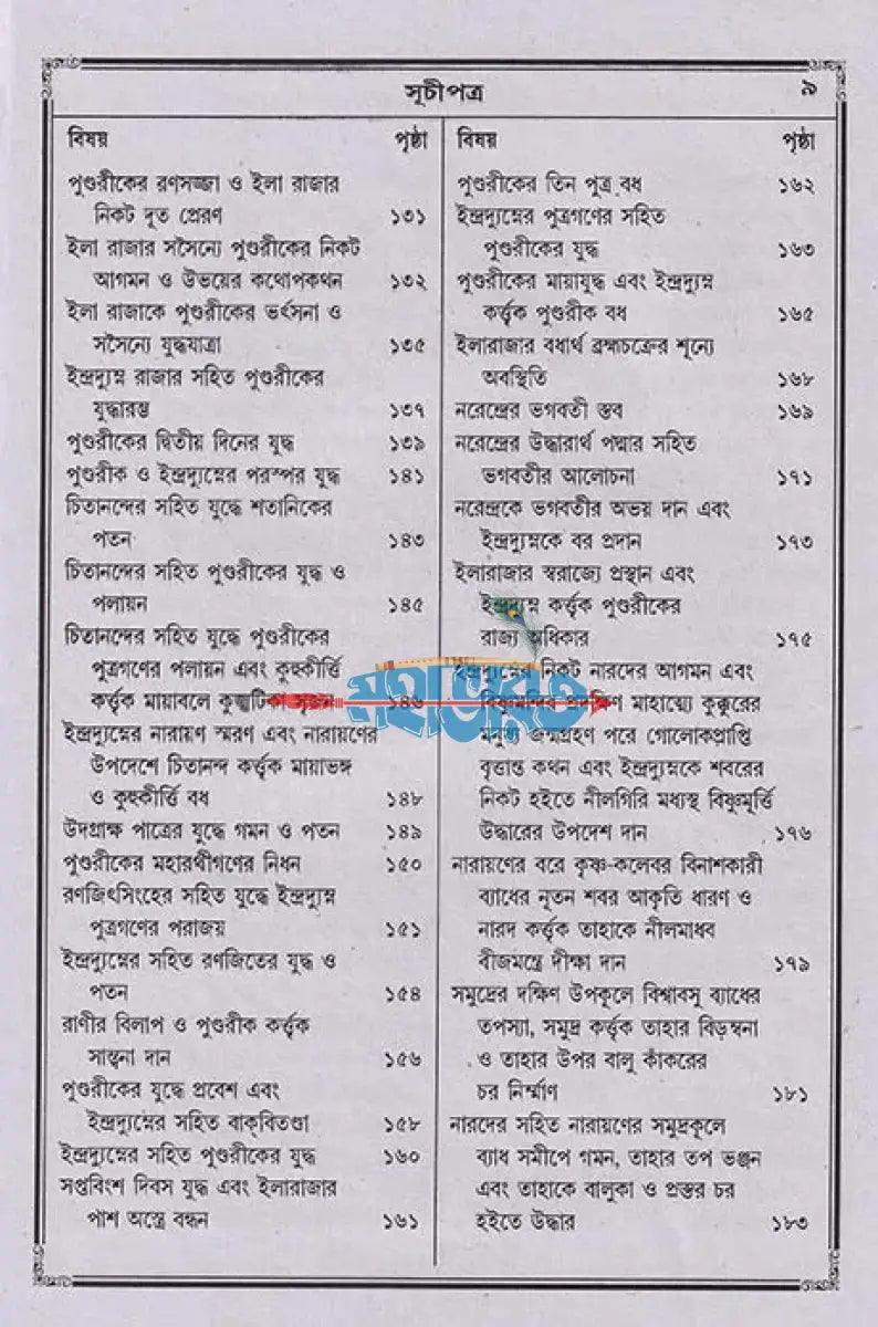বৃহৎ জগন্নাথলীলা সারাবলী Hindu Religious Books