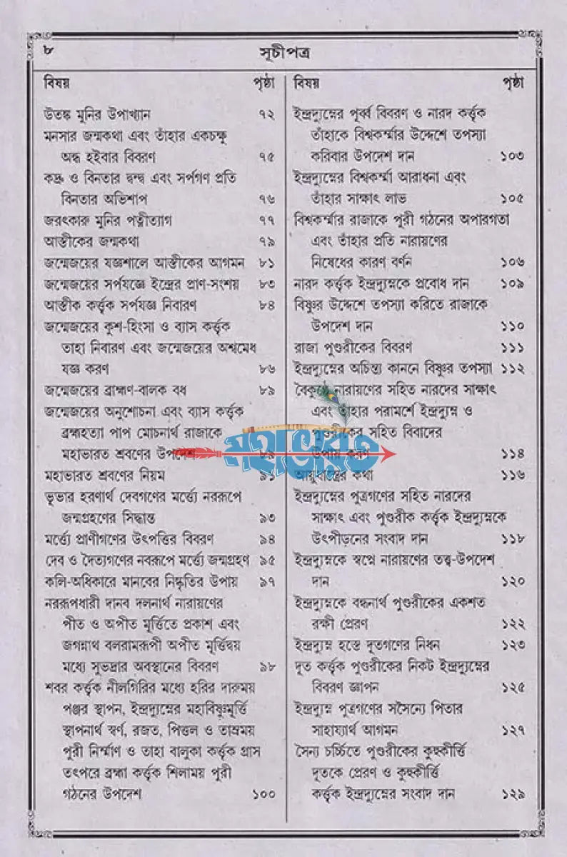 বৃহৎ জগন্নাথলীলা সারাবলী Hindu Religious Books