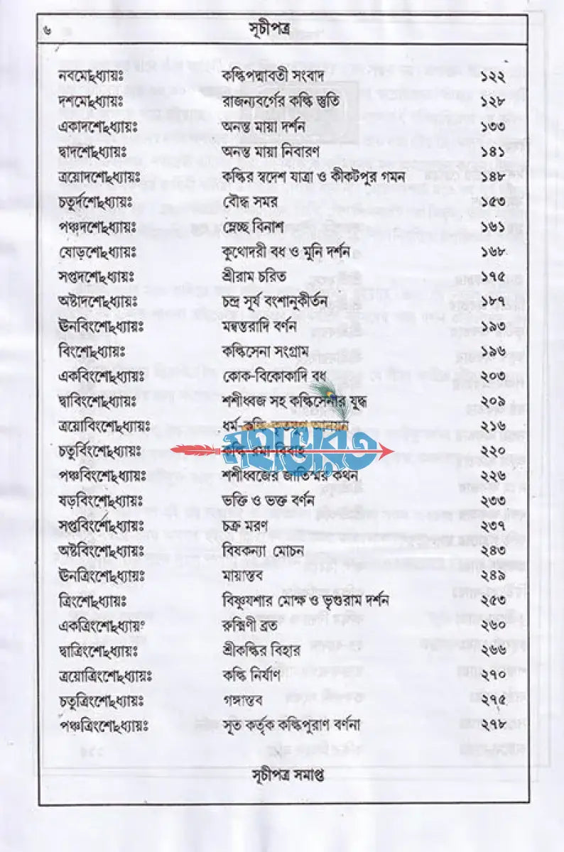 বৃহৎ কল্কিপুরাণ বাংলাদেশী ছাপা Hindu Religious Books