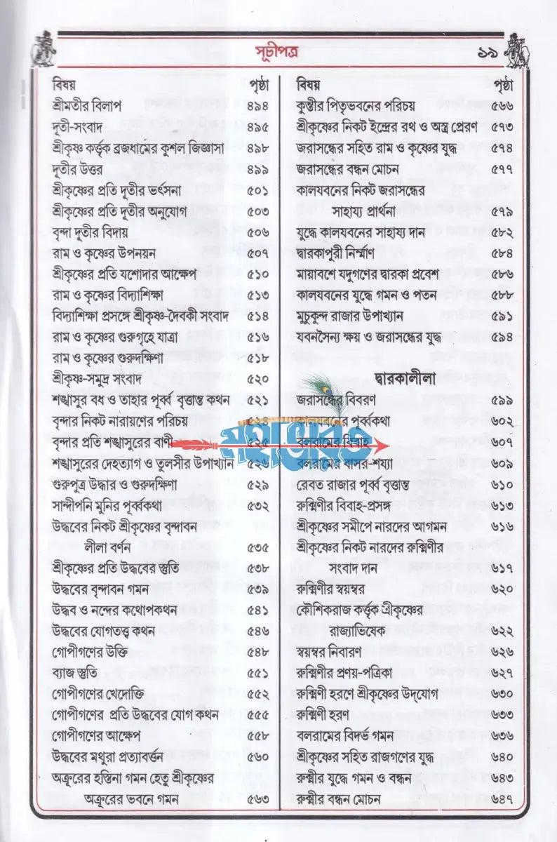 বৃহৎ কৃষ্ণলীলা সারাবলী Hindu Religious Books