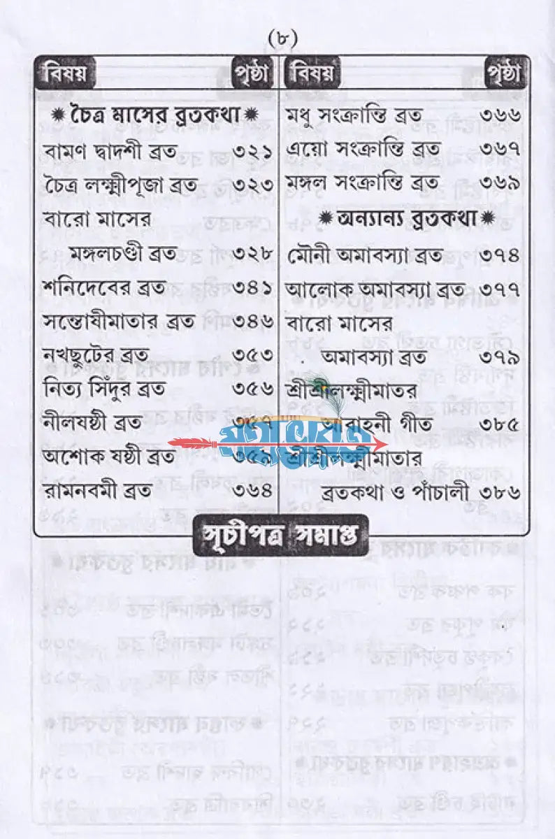 বৃহৎ মেয়েদের ব্রতকথা Hindu Religious Books