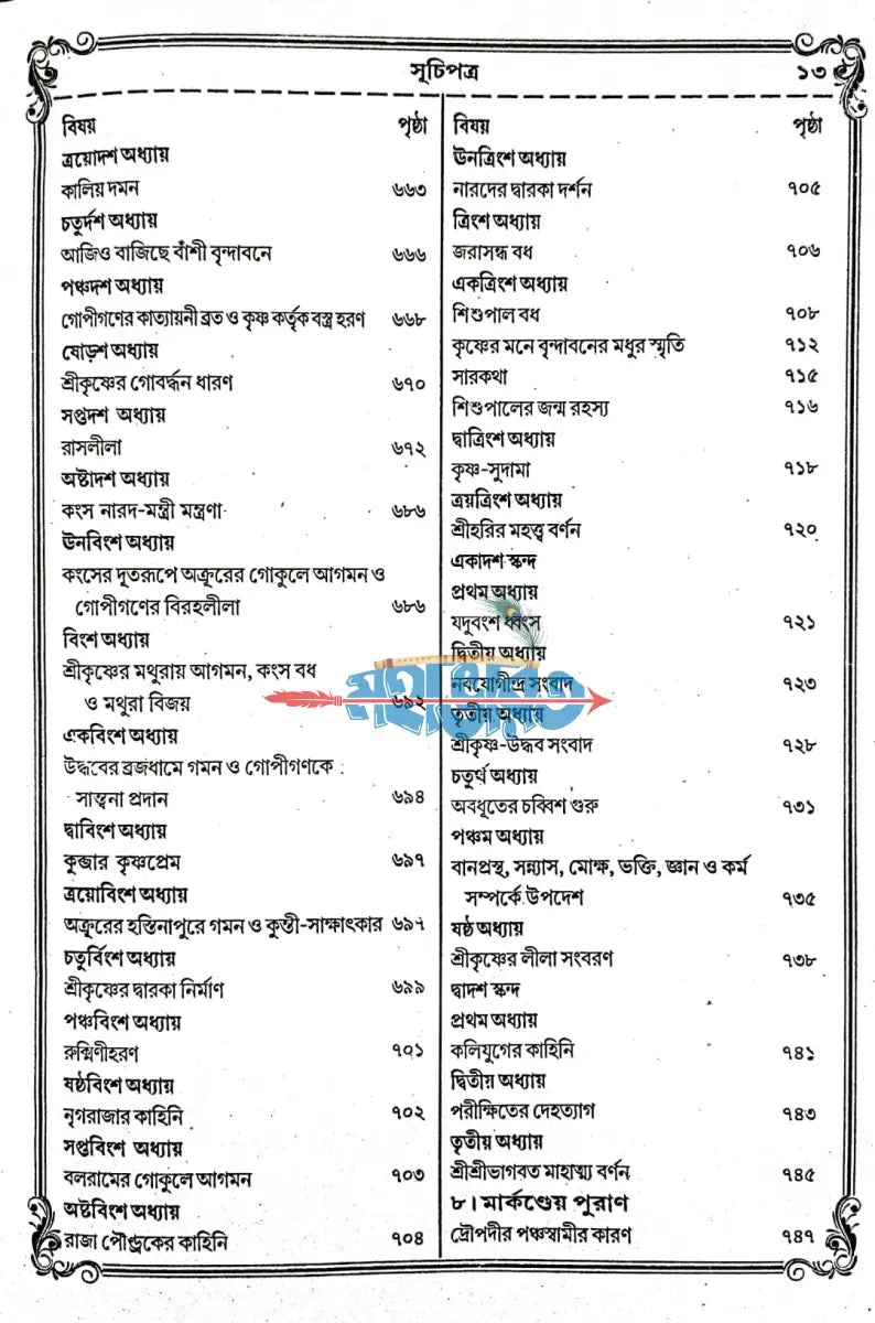 বৃহৎ ও সচিত্র অষ্টাদশ পুরাণ সমগ্র Hindu Religious Books